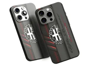 Alfa Romeo Carcasa Silicona Teléfono Serie Profesional De Lujo